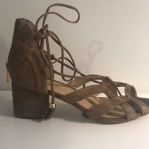 Michael Kors Suede Sandals